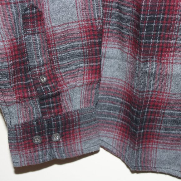 Bundle of 2 George Plaid Flannel Shirts - Picture 8 of 8